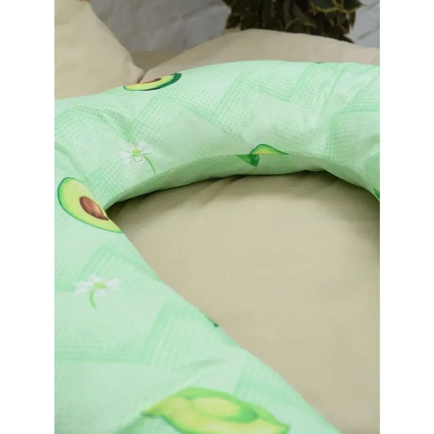 Наволочка на подушку Носики-Курносики для беременных - фото 4