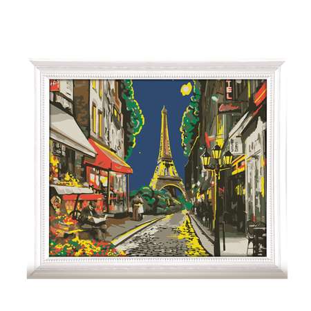 Картина по номерам Арт Узор Улочка в Париже 30х40 см