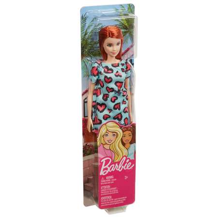 Кукла Barbie Игра с модой в голубом платье GHW48