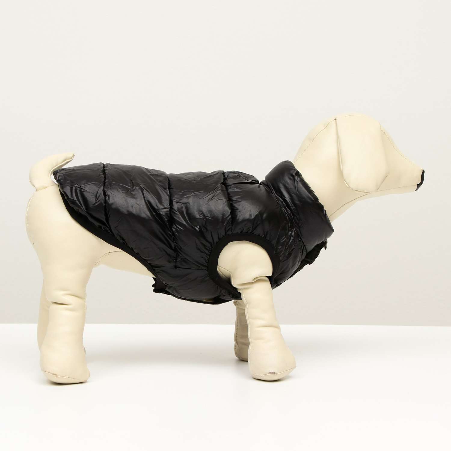 Куртка для собак Sima-Land двухсторонняя чёрная - фото 2
