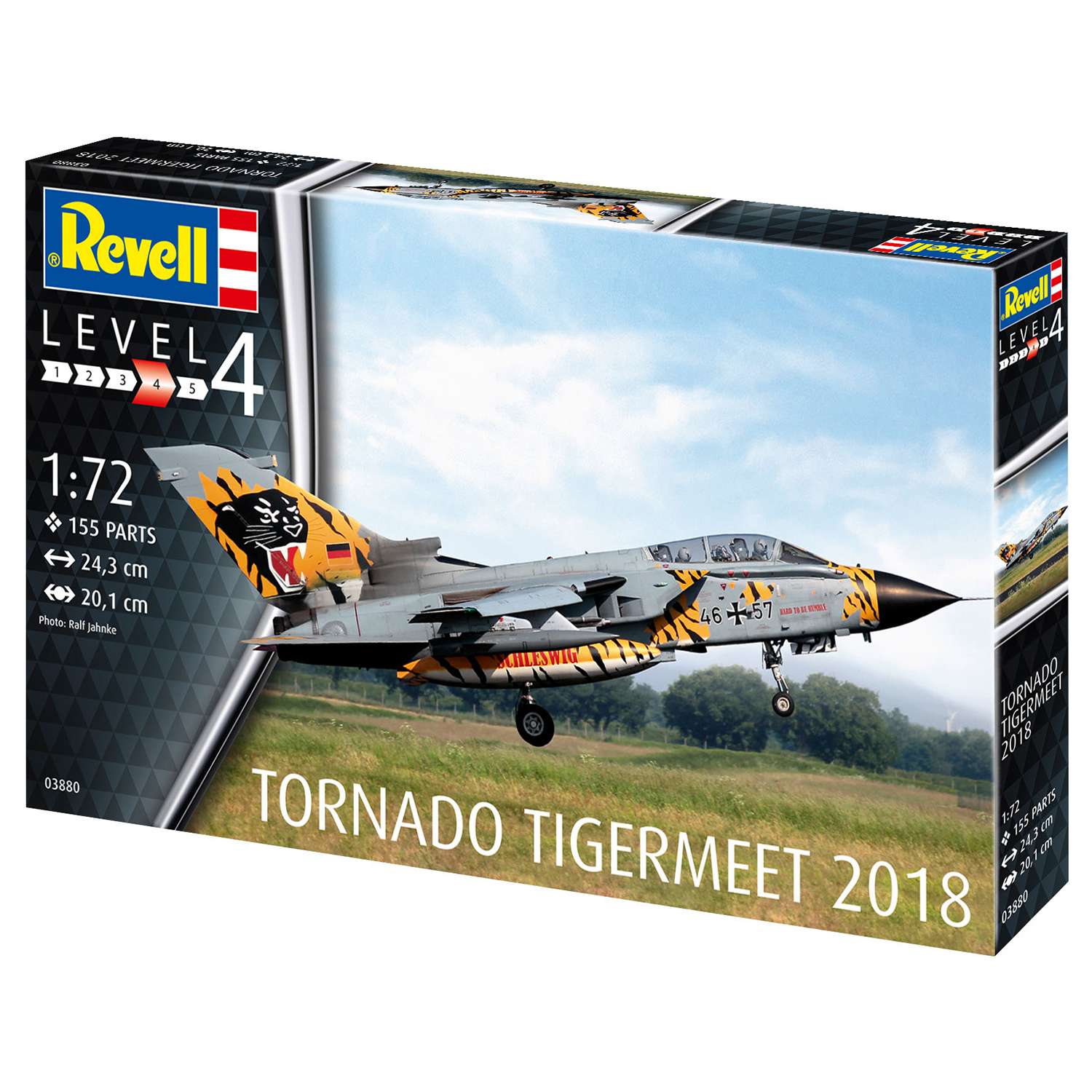 Сборная модель Revell Истребитель-бомбардировщик Tornado ECR Tigermeet 2018 03880 - фото 3