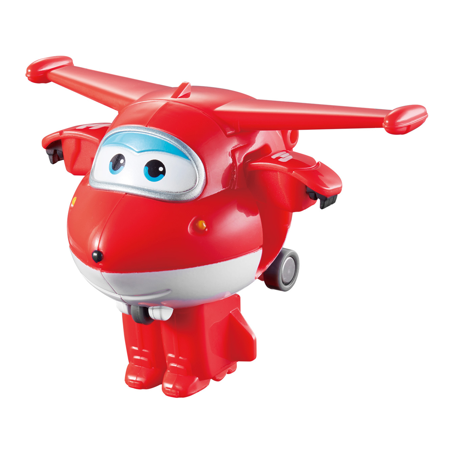 Автомобиль Super Wings Мини-трансформер Джетт красный YW710010 - фото 1