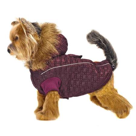 Куртка для собак Happy Puppy Зимняя вишня 3 Бордовый