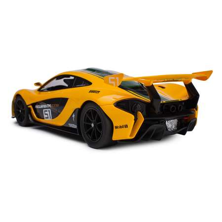 Машинка радиоуправляемая Rastar McLaren P1 GTR 1:14 Желтая