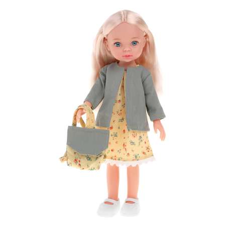 Игровой набор для девочки Наша Игрушка Милашка кукла 33 см с сумочкой
