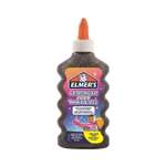 Клей для слаймов Elmers Glitter glue 177 мл с блестками Черный