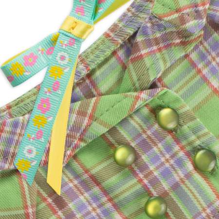 Одежда для кукол BUDI BASA Жакет зеленый с юбкой для Ли-Ли 24 см OLK24-057