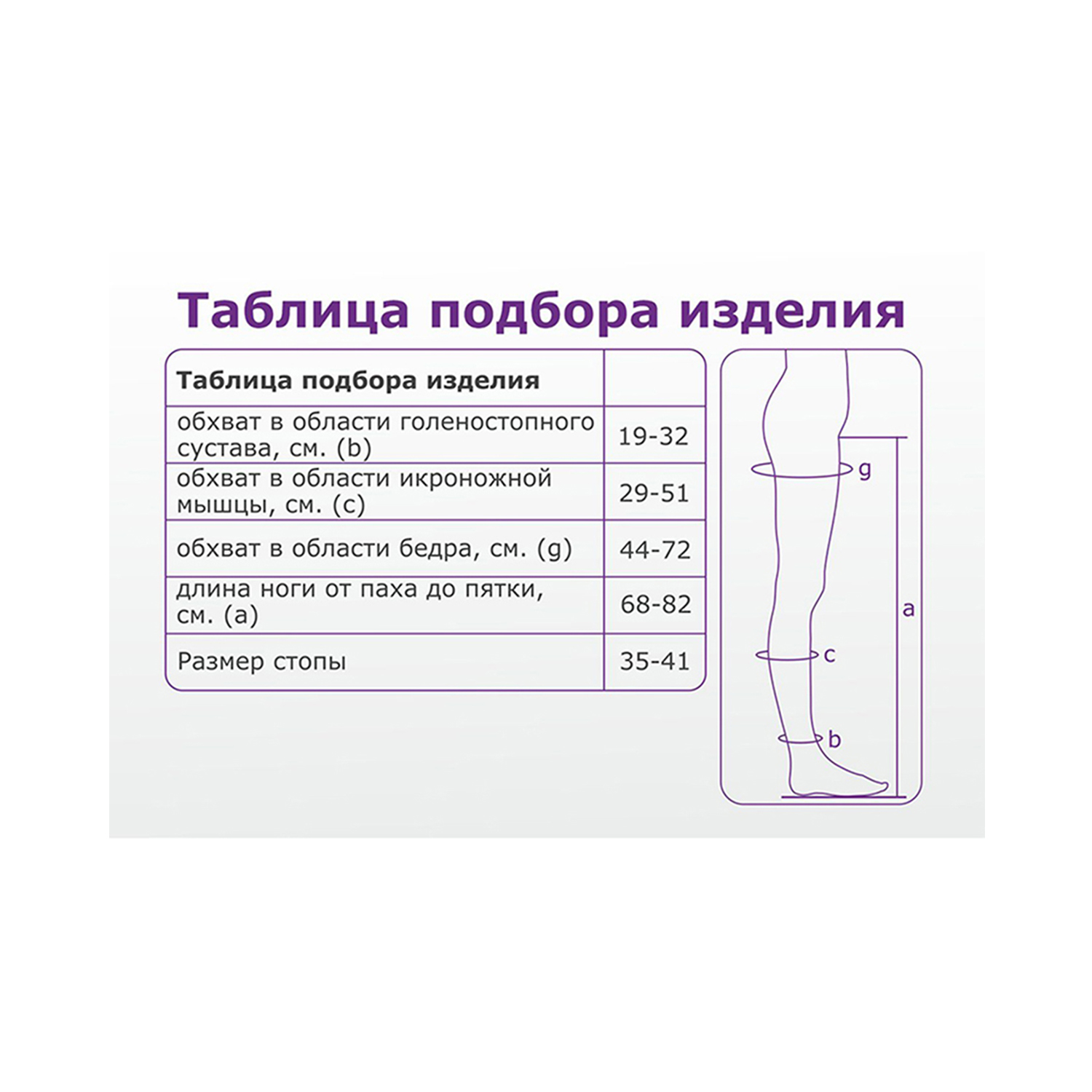 Чулки компрессионные ИНТЕКС УЧРЗ-1к(чн) - фото 3