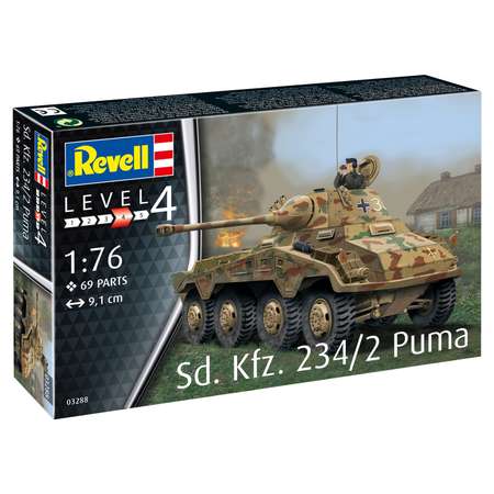 Сборная модель Revell Бронеавтомобиль SdKfz 234/2 Puma