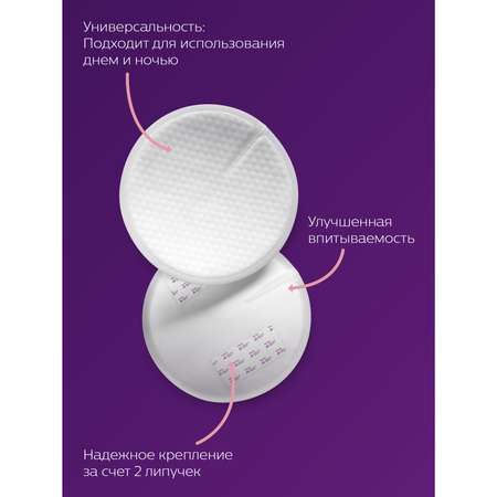 Вкладыши для бюстгальтера Philips Avent 24шт SCF254/24