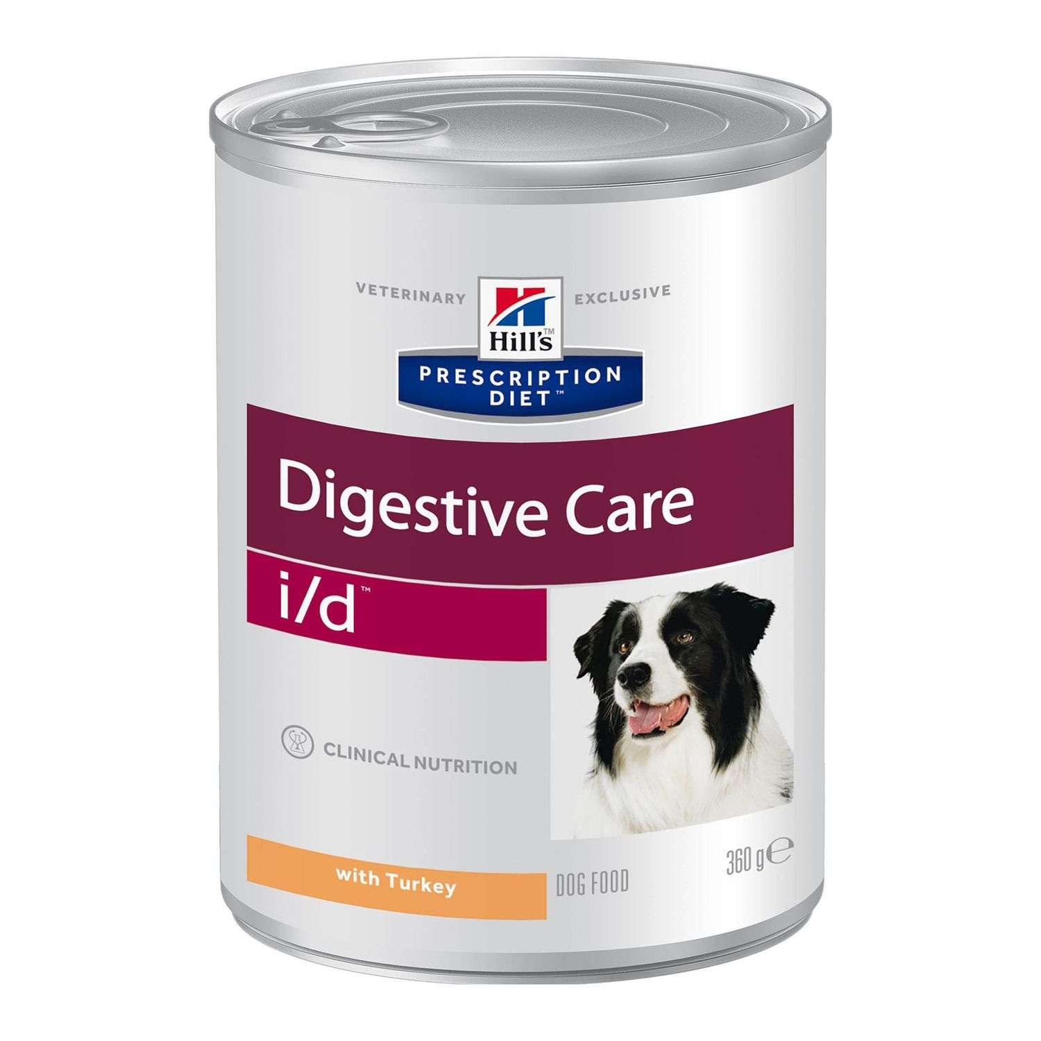 Корм для собак HILLS 360г Prescription Diet i/d Digestive Care для ЖКТ с индейкой консервированный - фото 1