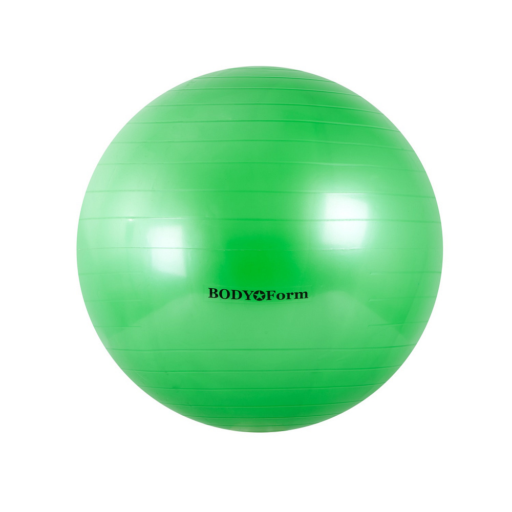 Мяч гимнастический Body Form BF-GB01AB 85 см антивзрыв зеленый - фото 1