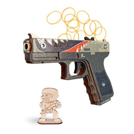 Резинкострел Arma.toys Пистолет Глок из игры CSGO в скине Ястреб
