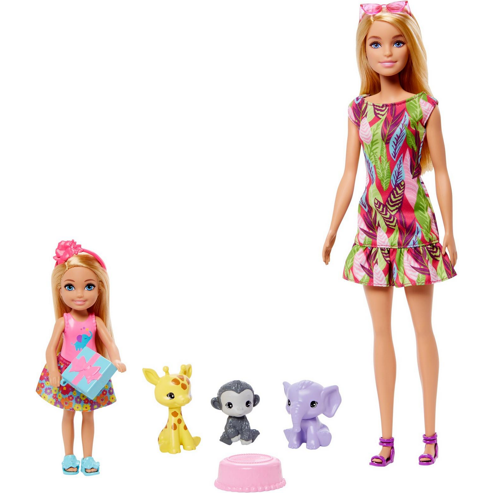 Набор игровой Barbie 2куклы +3питомца GTM82 купить по цене 1799 ₽ в  интернет-магазине Детский мир