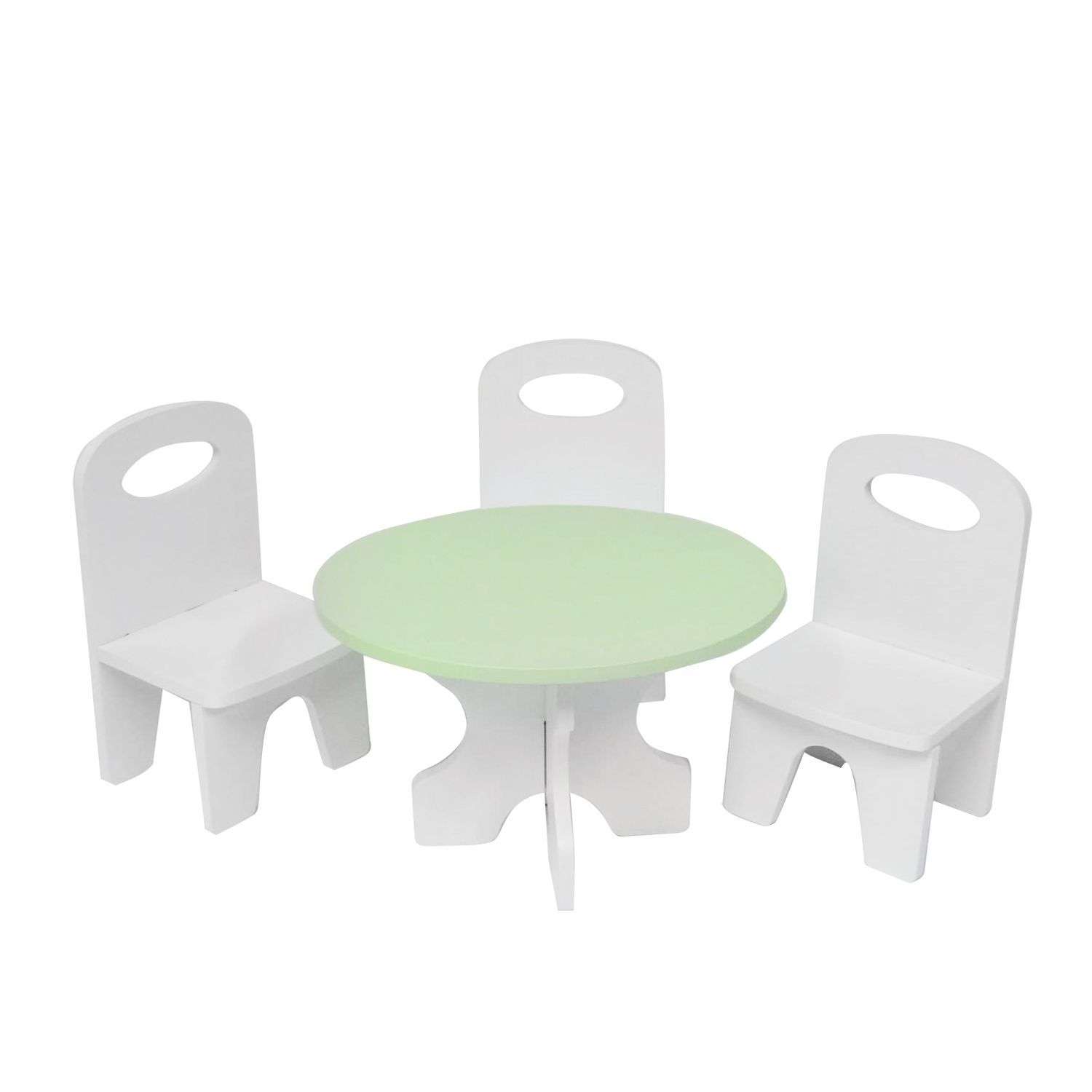 Мебель для кукол Paremo Классика набор 4предмета Белый-салатовый PFD120-41 PFD120-41 - фото 1