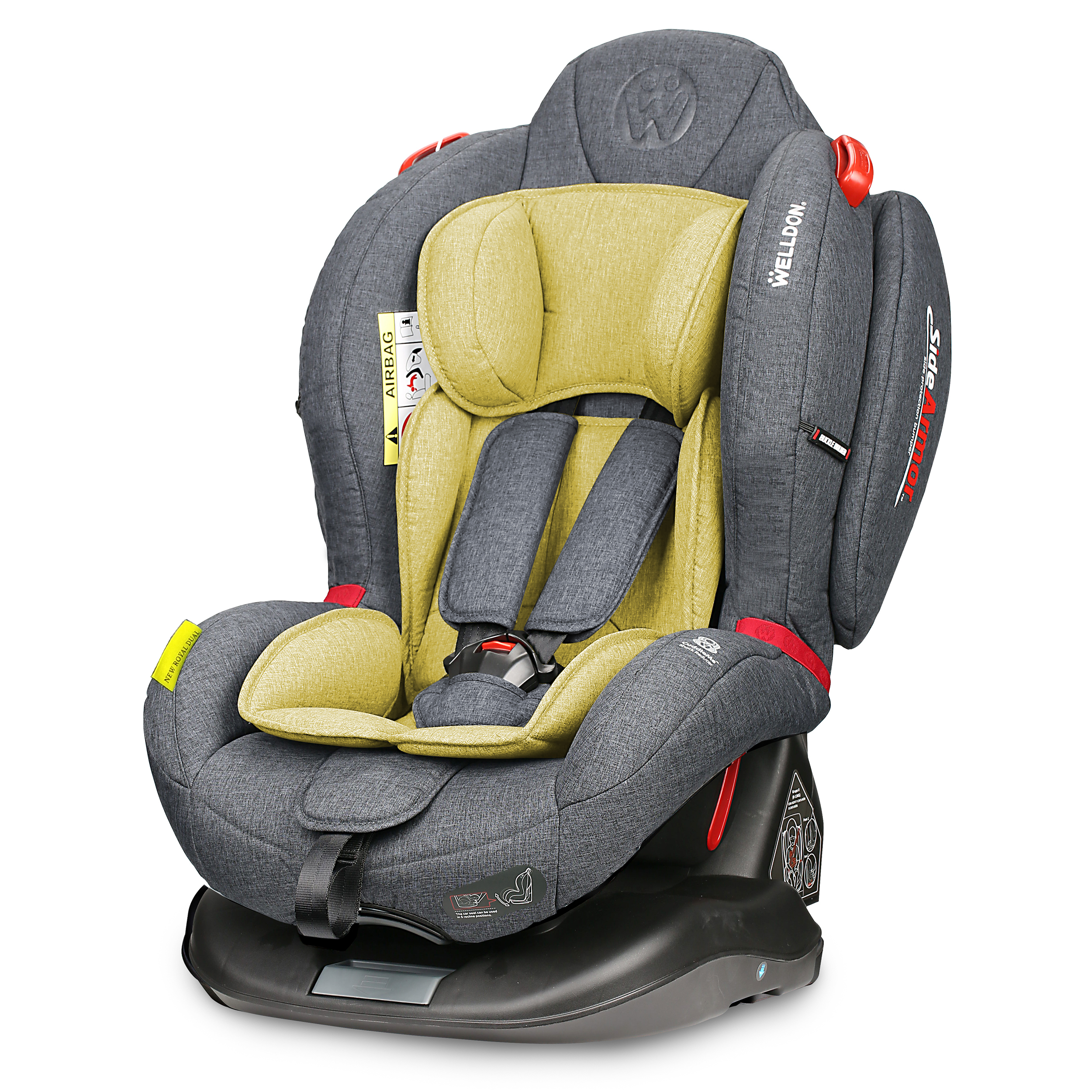 Автокресло Welldon Royal Baby Dual Fit Olive - фото 1