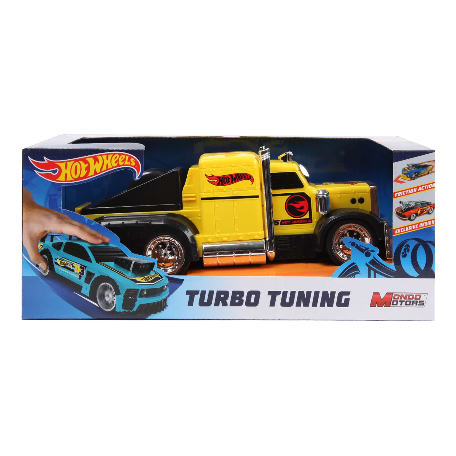 Машина Hot Wheels Turbo Tuning Трак 51170 51170 - фото 2