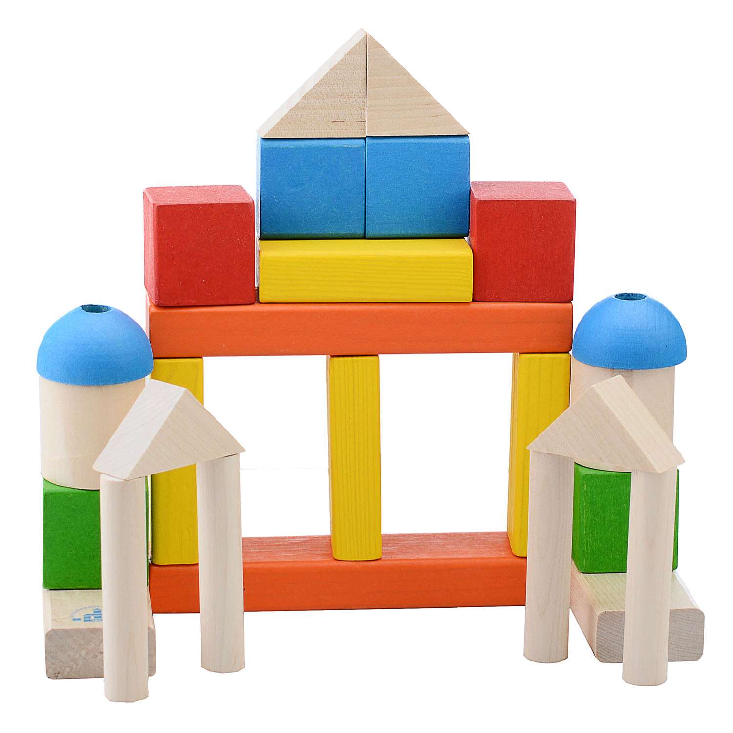 Набор Краснокамская игрушка строительных деталей Малыш - фото 1