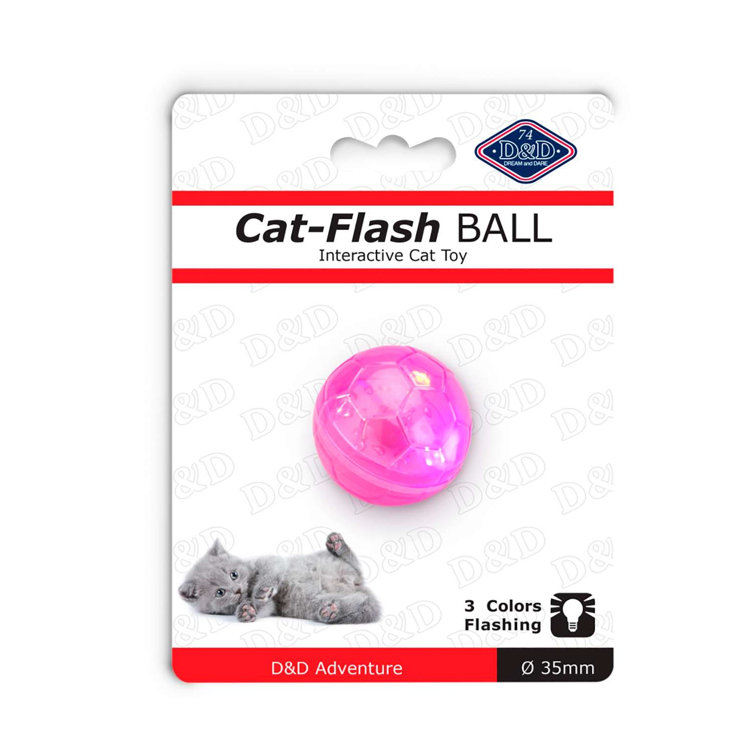 Игрушка для кошек EBI Мяч светящийся 409/422212 - фото 1