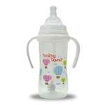 Бутылочка Baby Land с антиколиковой системой 300мл широкая с силиконовой соской