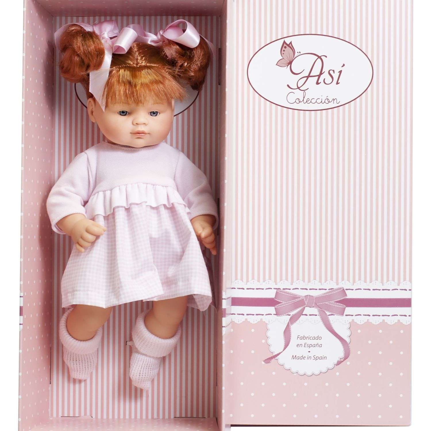 Кукла ASI Джулия в платье с бантиками 244610 244610 - фото 2