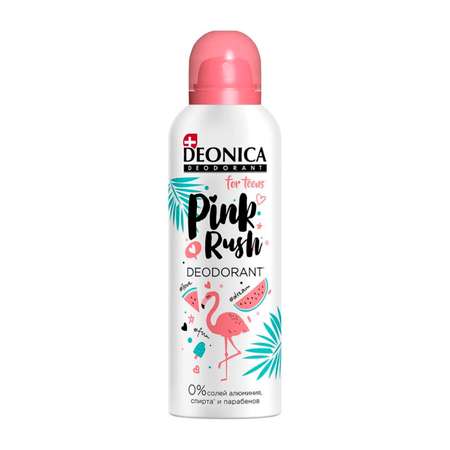 Дезодорант Deonica Pink rush for teens 125 мл