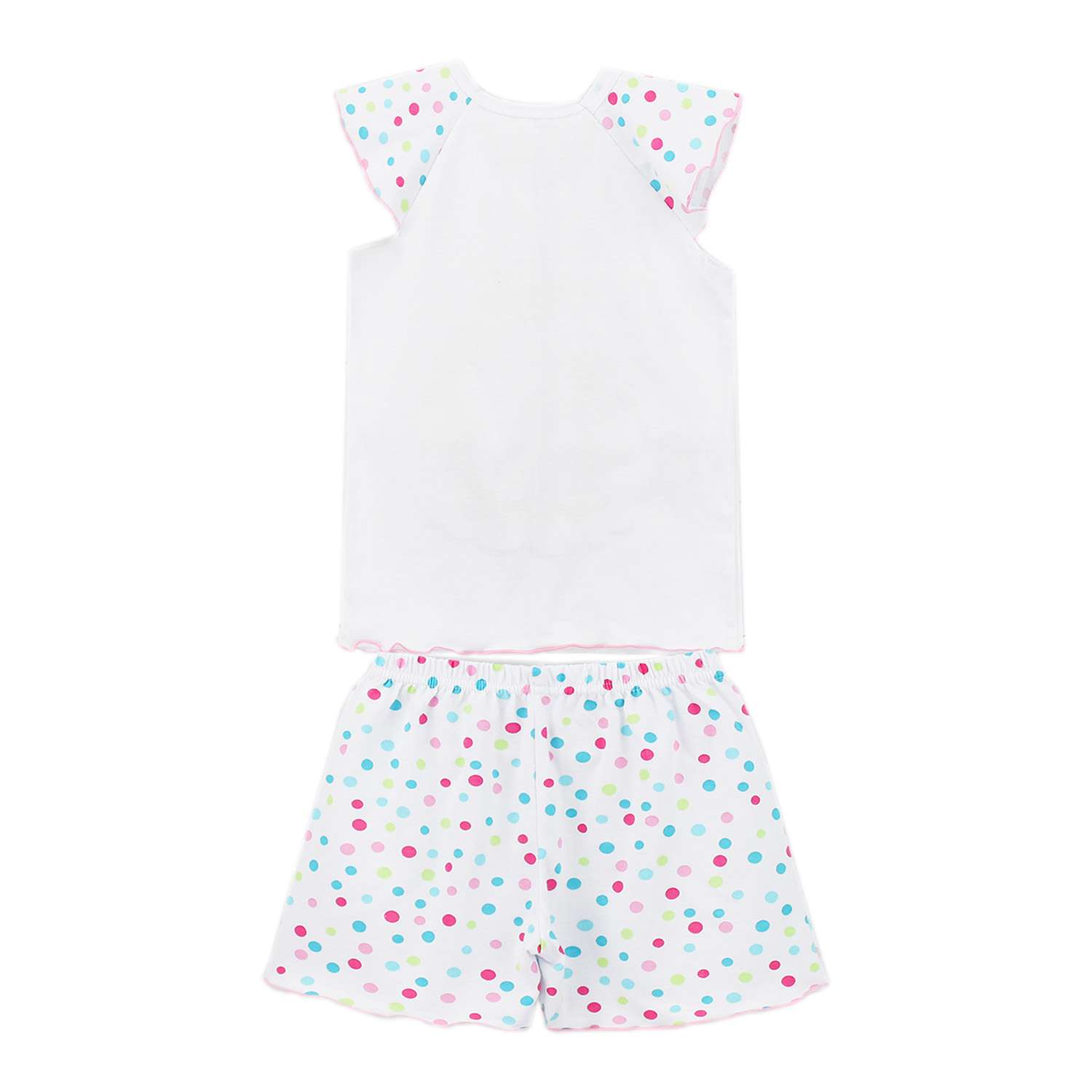 Пижама Babycollection 00-00025785 белый,розовый,желтый - фото 2