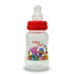 Бутылочка Baby Land 150мл с силиконовой анатомической соской Air System красный