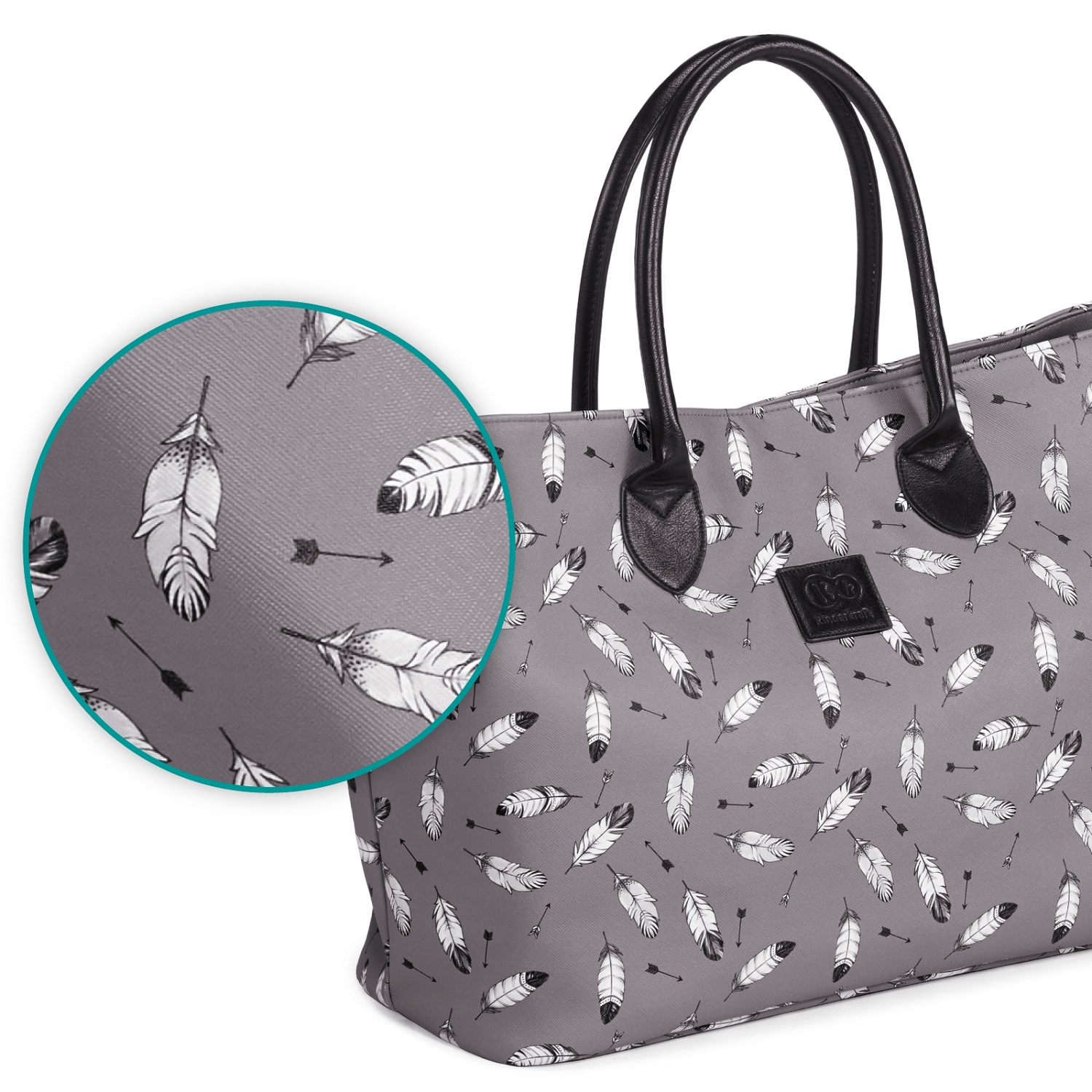 Сумка Kinderkraft для мамы Mommy Bag Grey KKAMBAGGRY0000 - фото 3