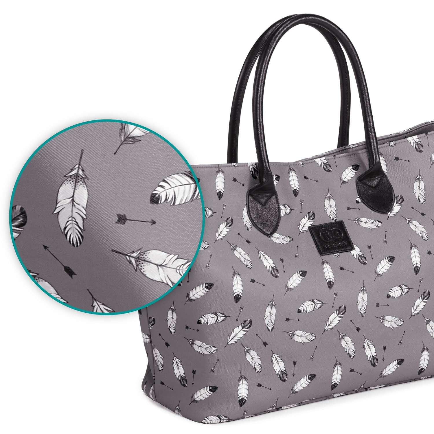 Сумка Kinderkraft для мамы Mommy Bag Grey - фото 3