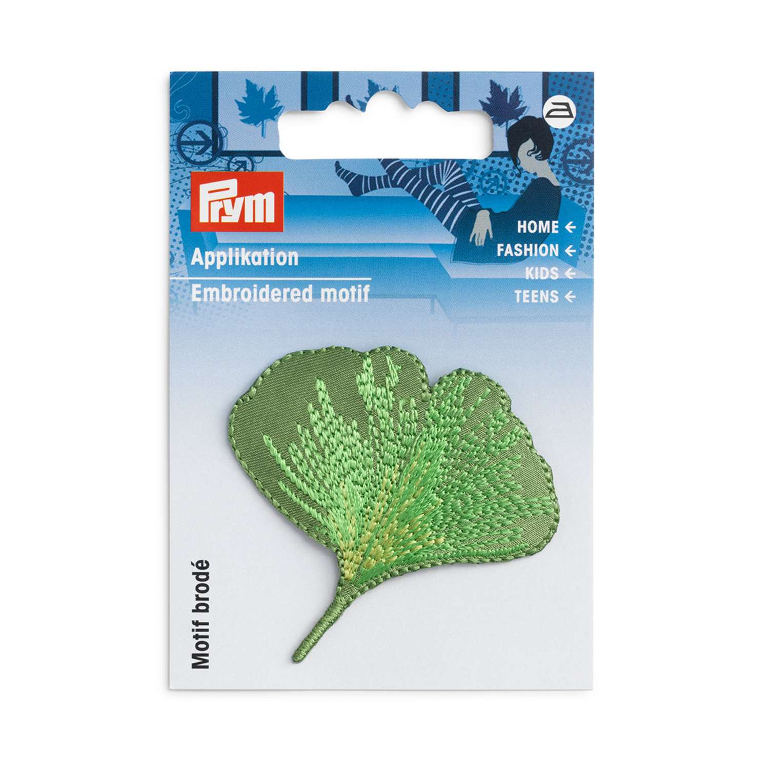Термоаппликация Prym нашивка лист Гинкго 5.1х5 см для ремонта и украшения одежды 926691 - фото 10