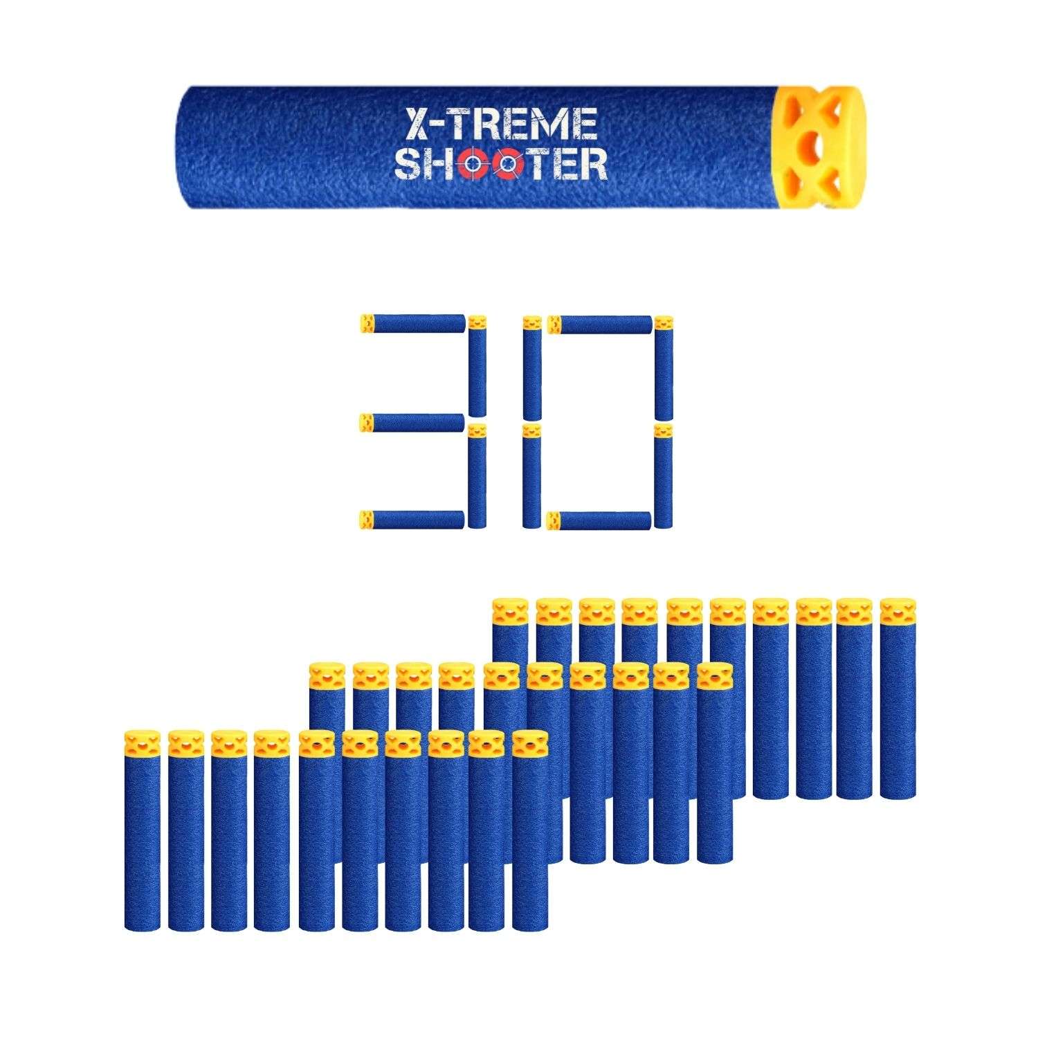 Патроны мягкие X-Treme Shooter 30 шт - фото 1