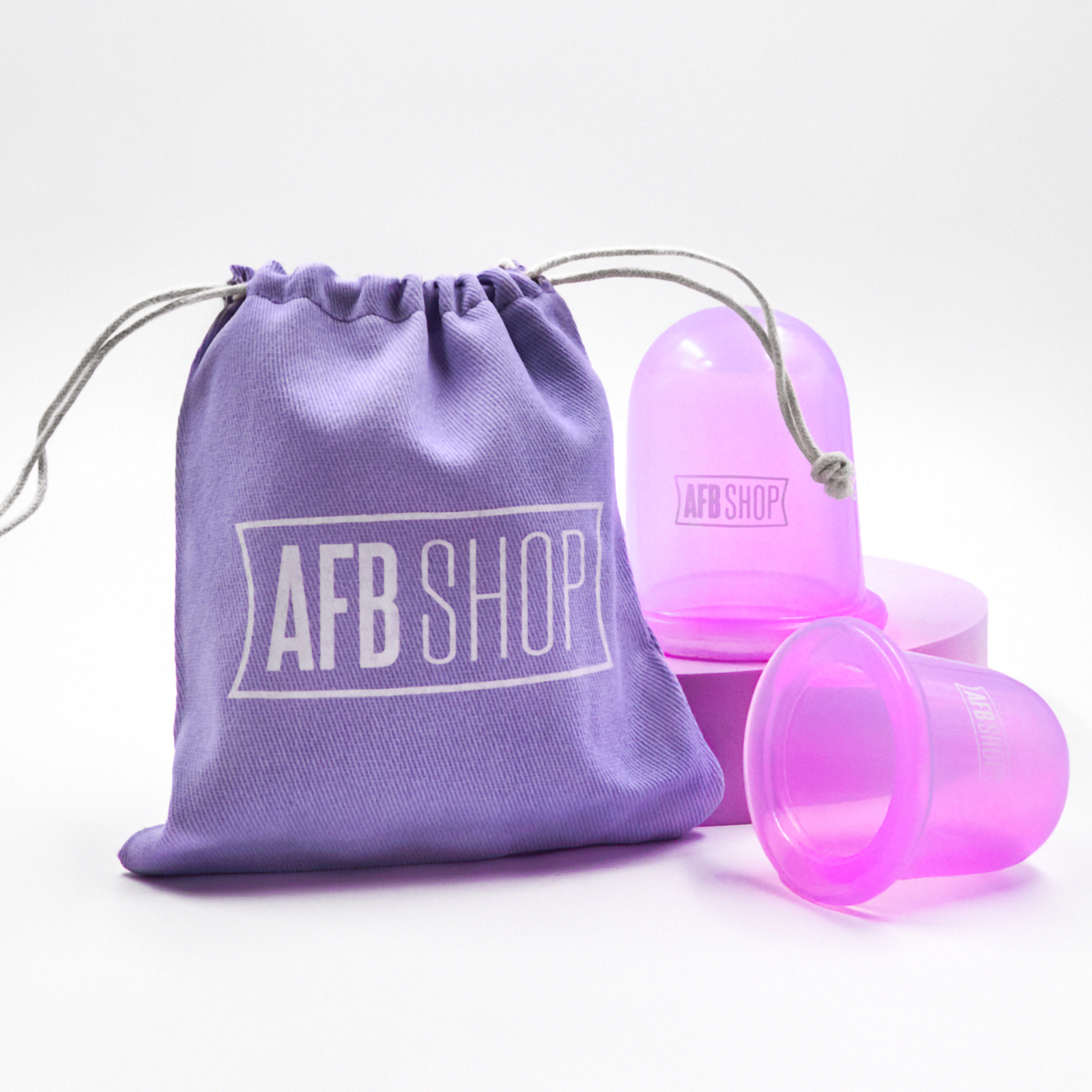 Банки массажные вакуумные AFB Shop Силиконовые для тела Набор 2 штуки - фото 2