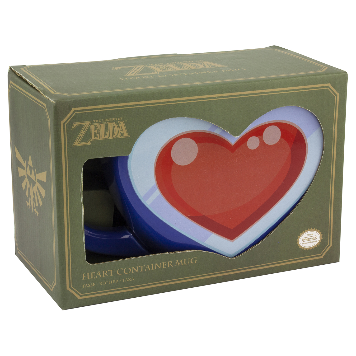 Кружка PALADONE 3D The Legend of Zelda Heart Container Mug PP4928NN - фото 2