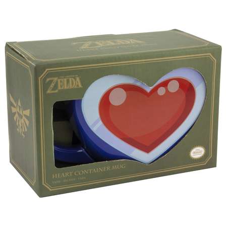 Кружка PALADONE 3D The Legend of Zelda Heart Container Mug PP4928NN