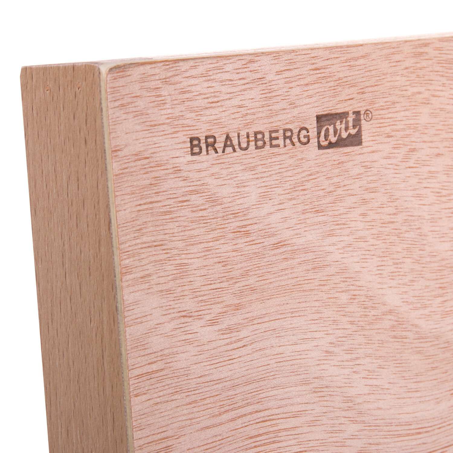 Мольберт настольный Brauberg для рисования настольный деревянный - фото 8