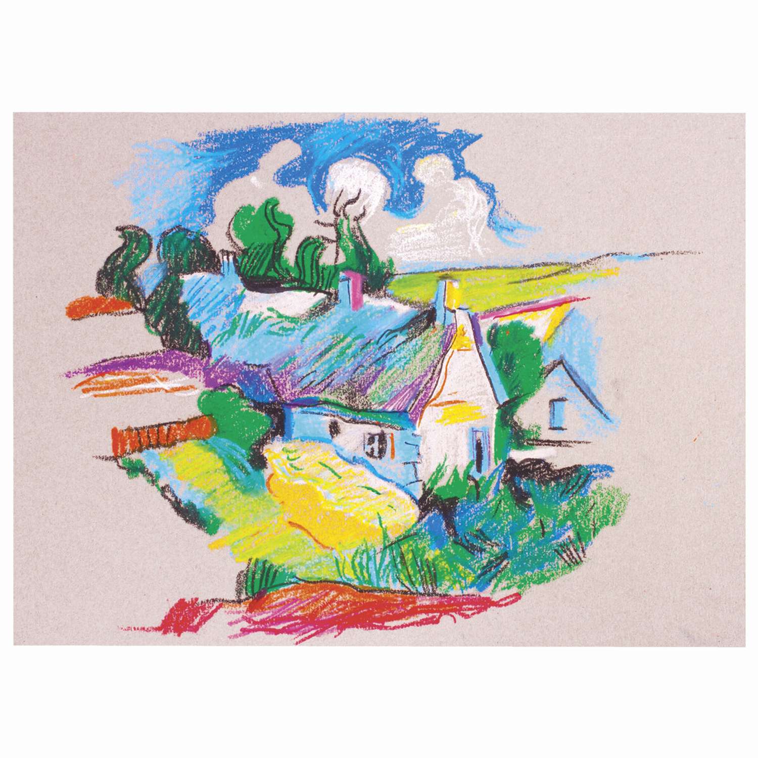 Пастель масляная Brauberg художественная Art Classic 36 цветов круглое сечение - фото 10