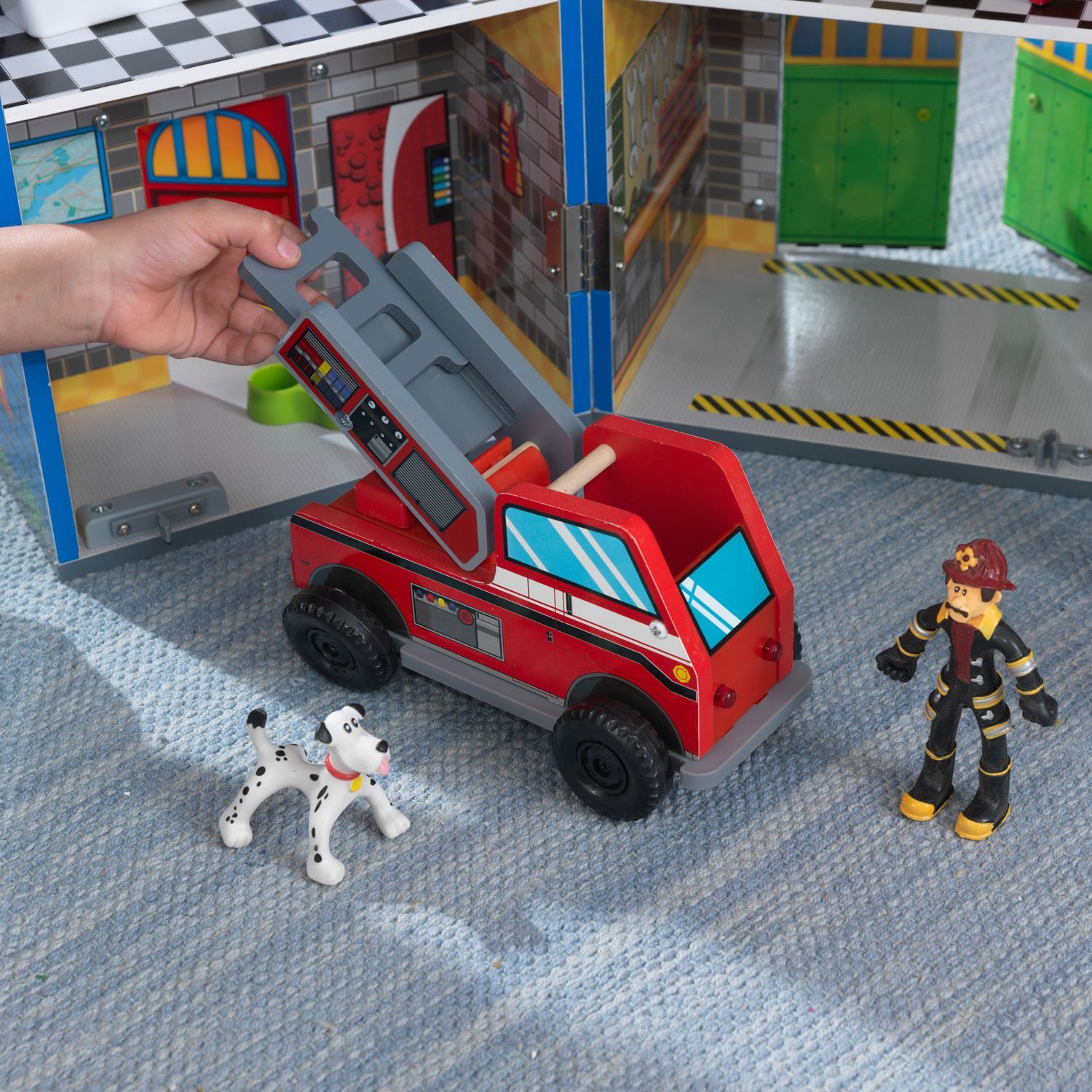 Игровой набор KidKraft Здание спасательной службы 28элементов 63239_KE - фото 10