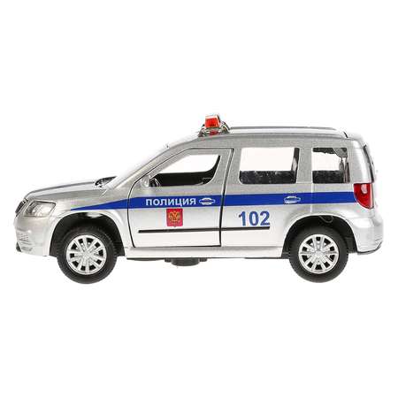 Машина Технопарк Skoda Yeti Полиция инерционная 259939