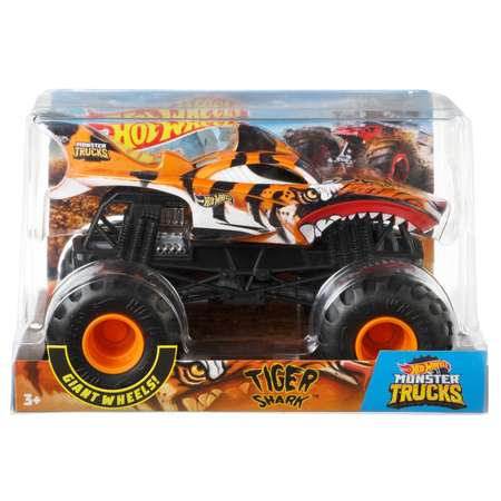 Машинка Hot Wheels Monster Trucks Тигровая акула FYJ92