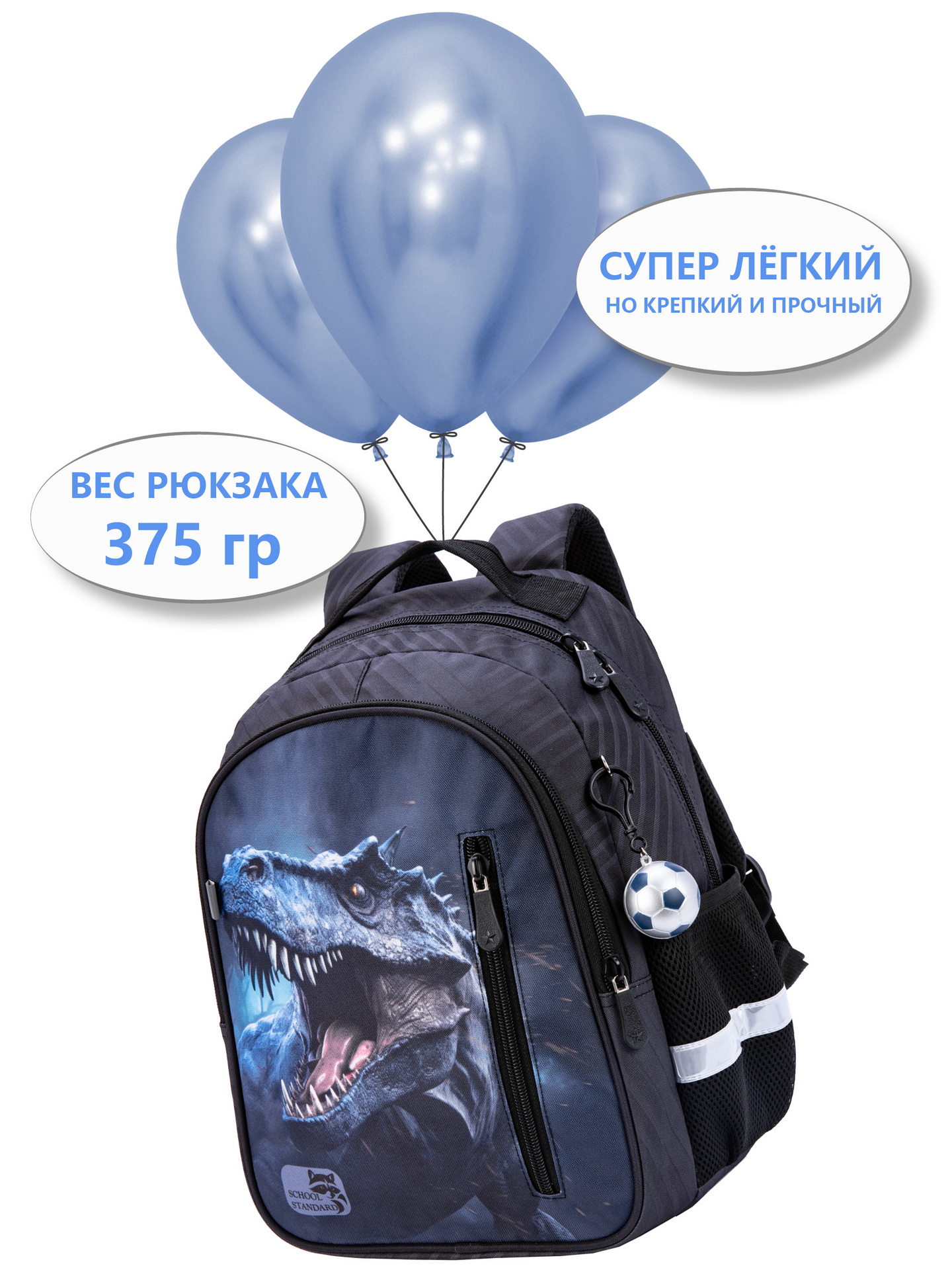 Рюкзак школьный School Standard анатомическая спинка - фото 6