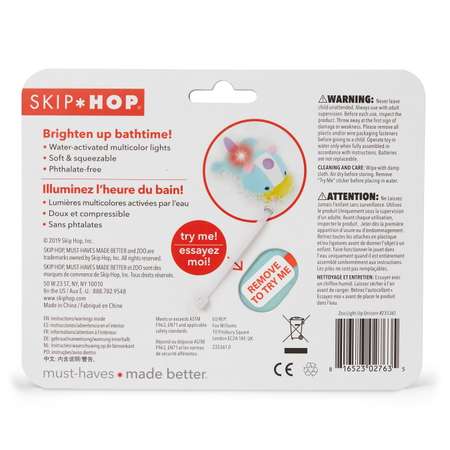 Игрушка для ванной Skip Hop Единорог SH235361