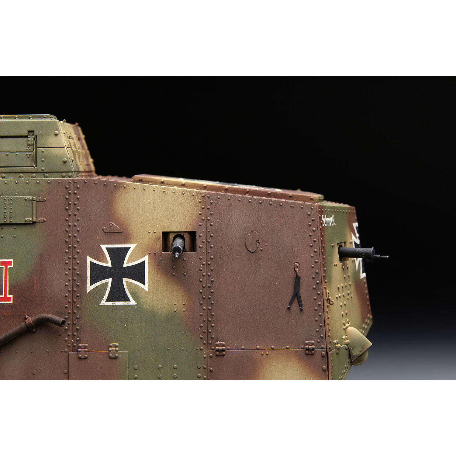 Сборная модель MENG TS-017 танк A7V 1/35 26490636492 - фото 4