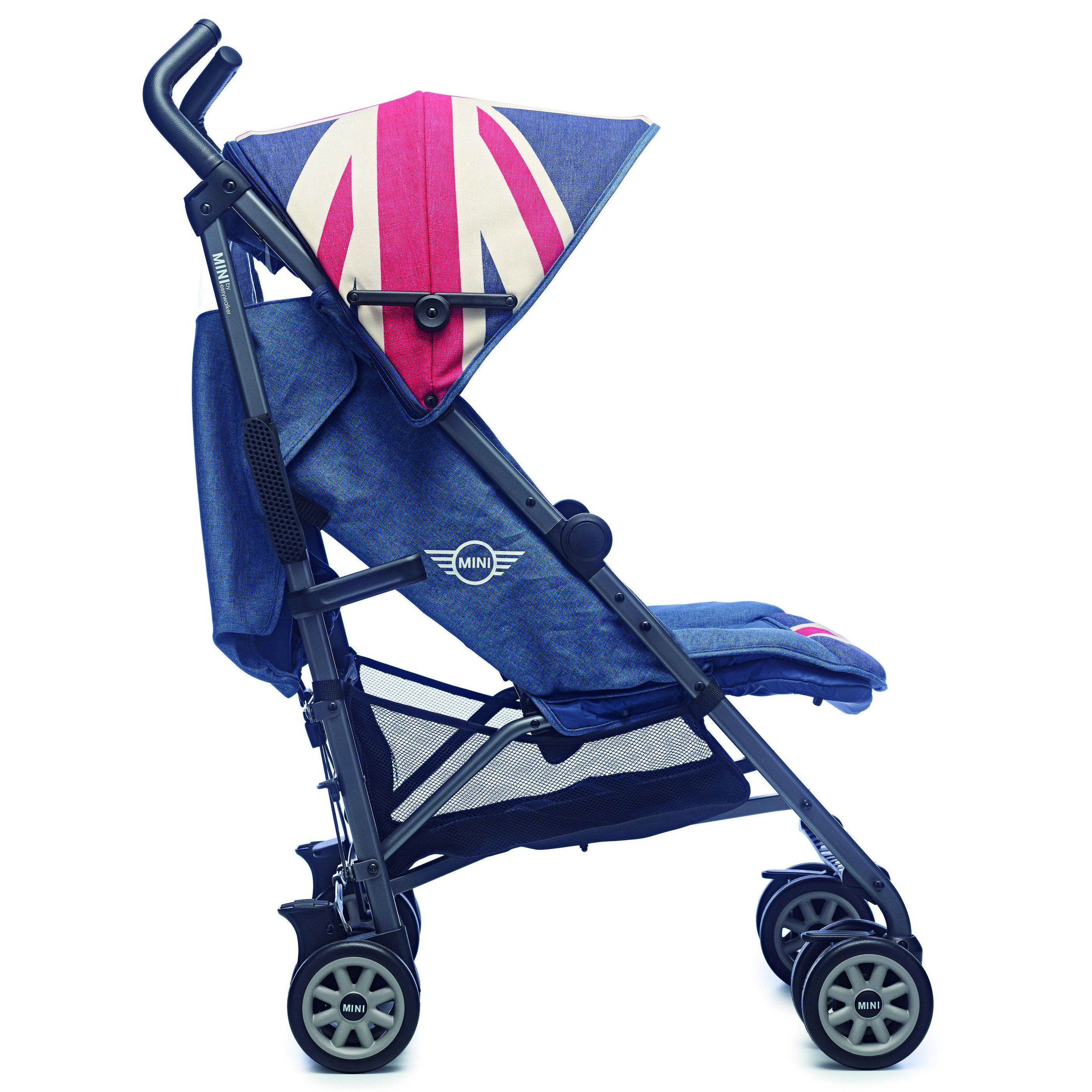 Коляска Easywalker Mini Buggy Union Jack Vintage c бампером - фото 4