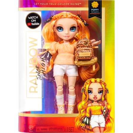 Кукла Rainbow High Jr. High Серия 1 Poppy Rowan