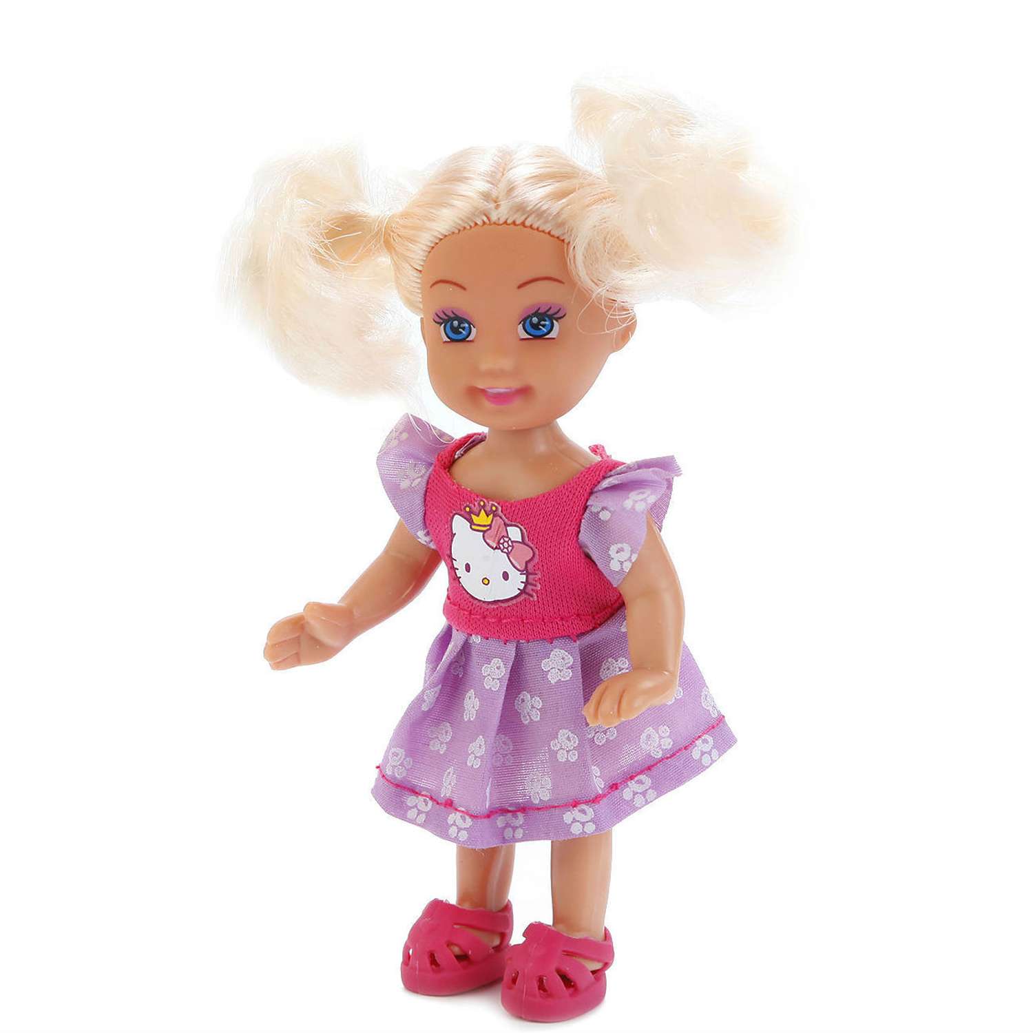 Кукла Карапуз Hello Kitty с комплектом одежды 209217 209217 - фото 2
