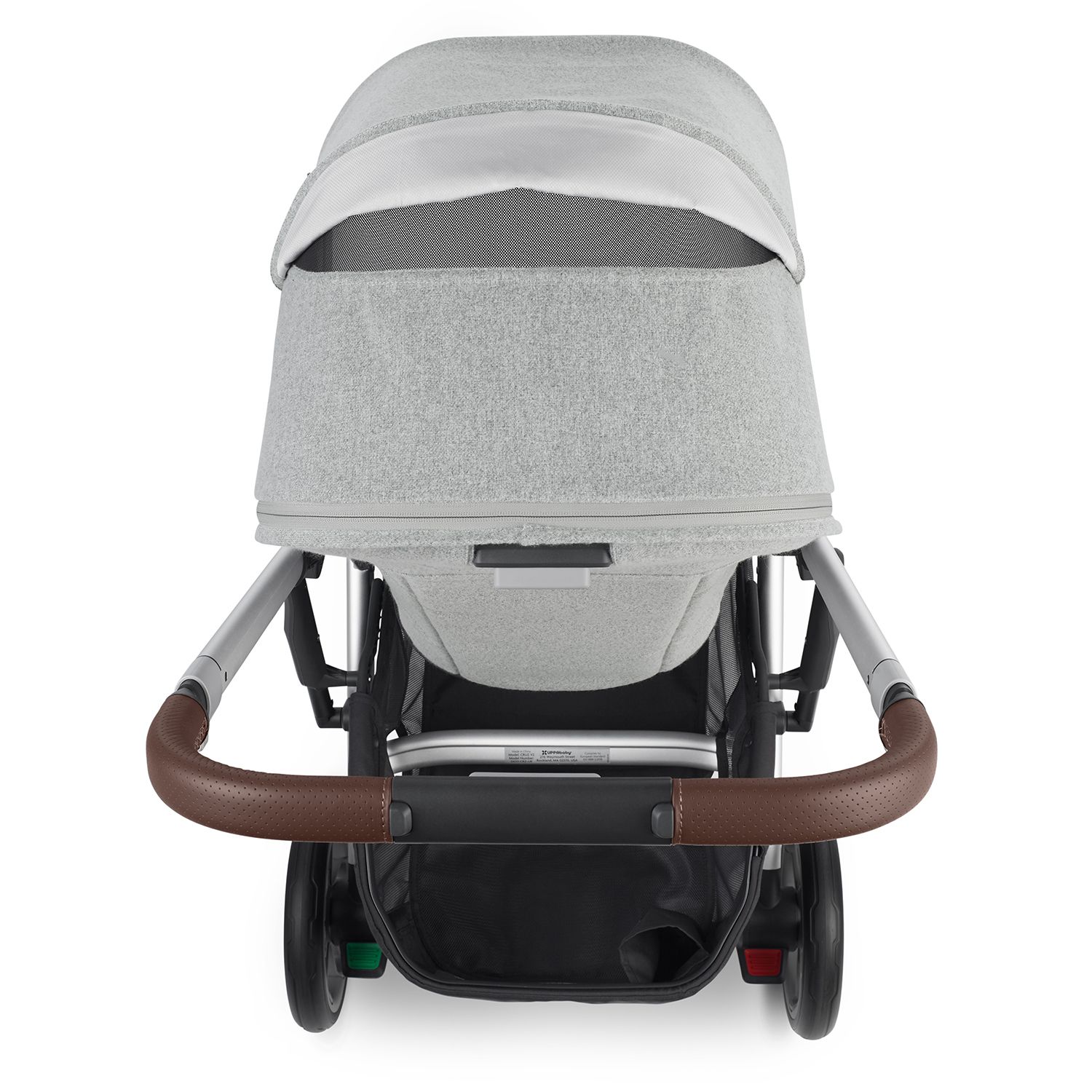 Коляска прогулочная UPPAbaby Cruz V2 Stella серебристый меланж - фото 16