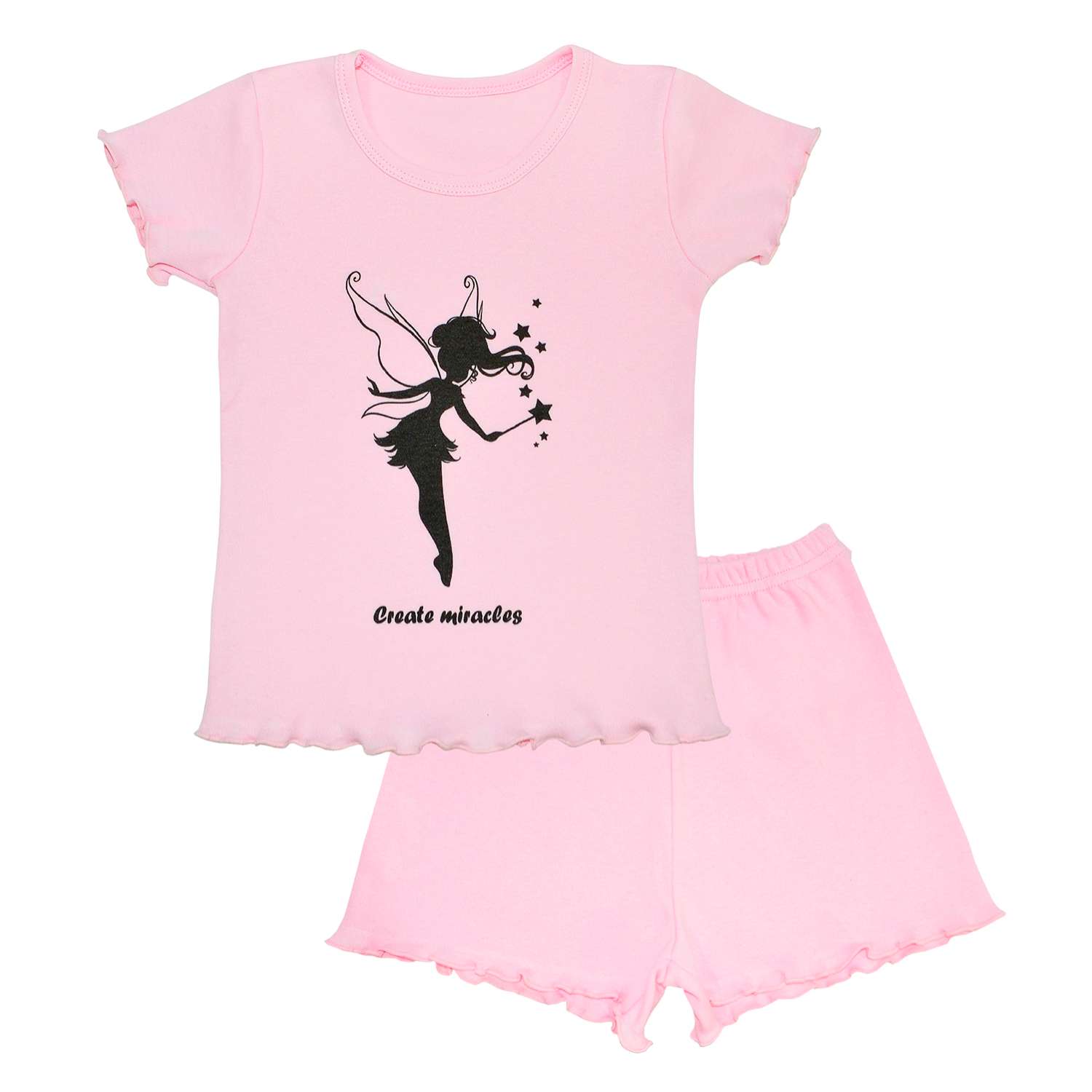 Пижама Борисоглебский трикотаж С74 розовый - фото 1