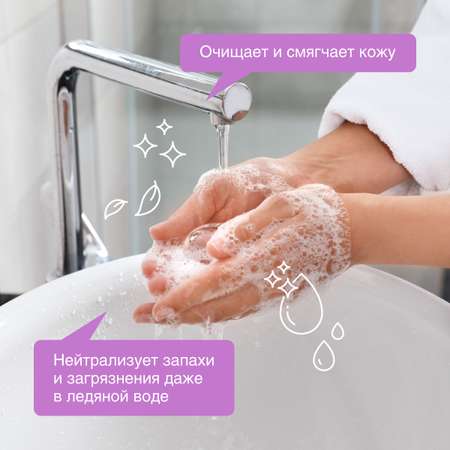 Жидкое мыло SYNERGETIC Лаванда с эффектом увлажнения гипоаллергенное 5л