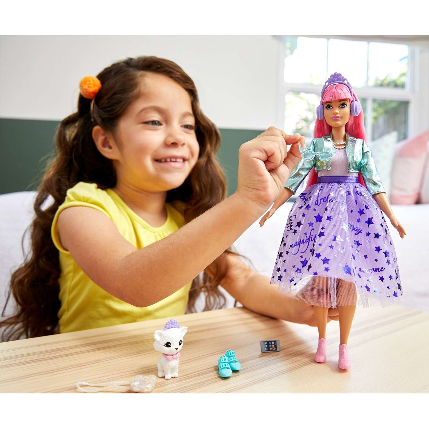 Кукла Barbie Семья Приключения принцессы Нарядная принцесса 2 GML77 GML75 - фото 8